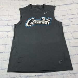 UCF Central Florida Citronauts Nike Pro MENS L Dri Fit Fitted Tank Shirt Nauts